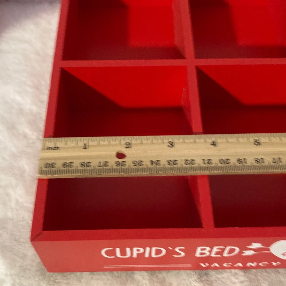 Target BP 2023 Red Cupid's Bed & Breakfast Organizer/Tray